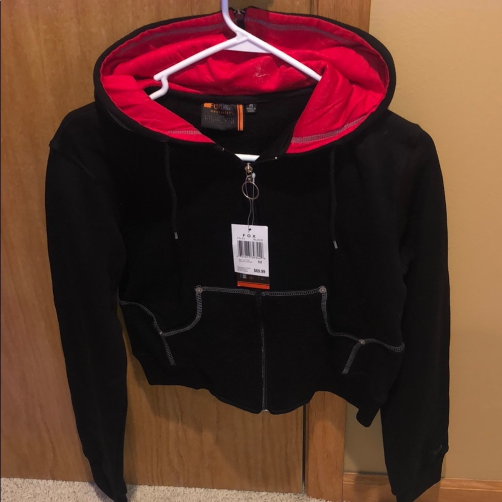 Boy Fox Zip Hoodie